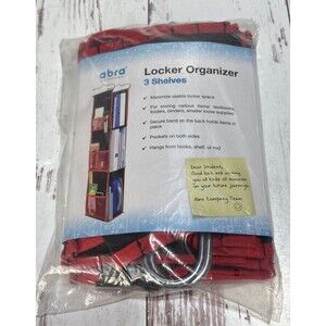ABRA® 3 Shelf Hanging Locker Organizer for School, Gym, Work, Storage | Deep ...
